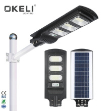 OKELI Energy saving ip66 waterproof pc 30 watt 60 watt 90 watt outdoor solar led streetlight